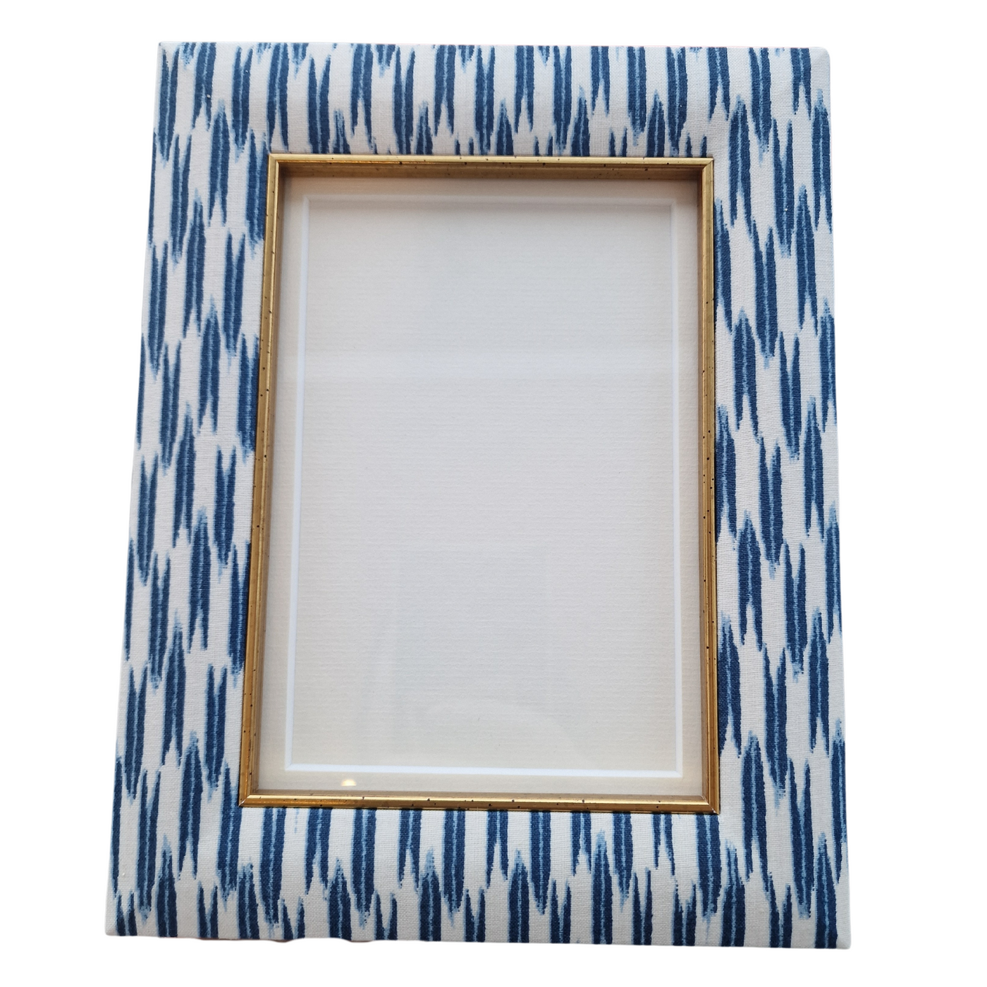 Fabric Photo Frame Indigo