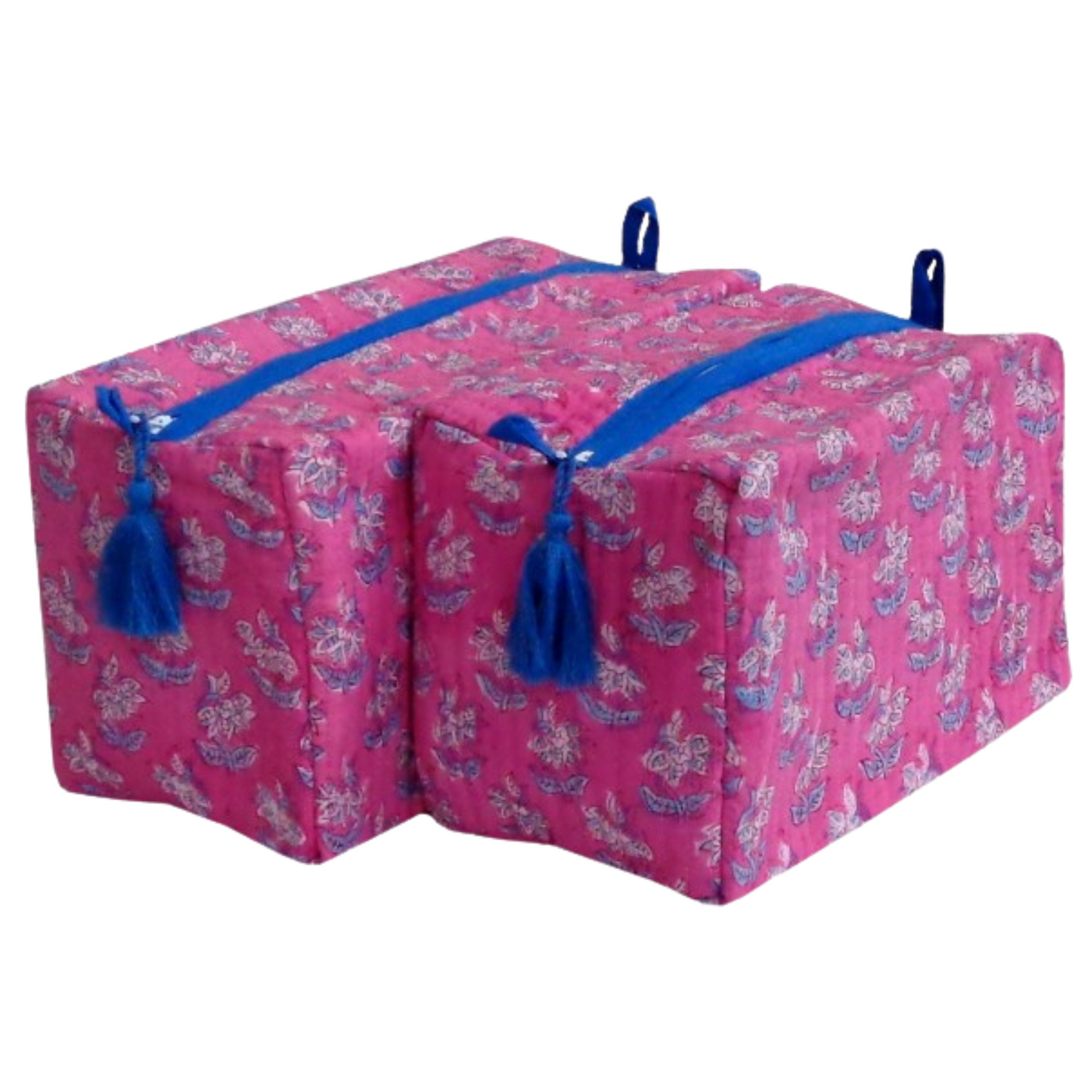 Booti Pink and Blue Wash Bag