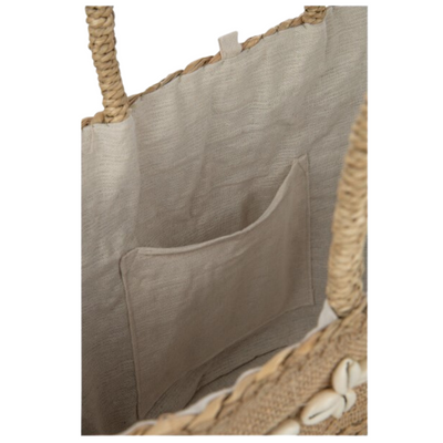 Beach Bag Natural Shell