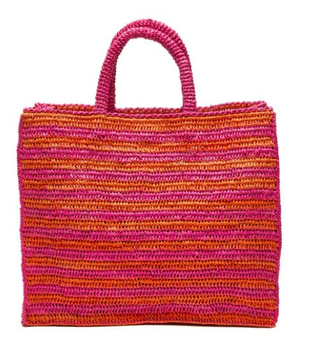 Pink Stipe Tote