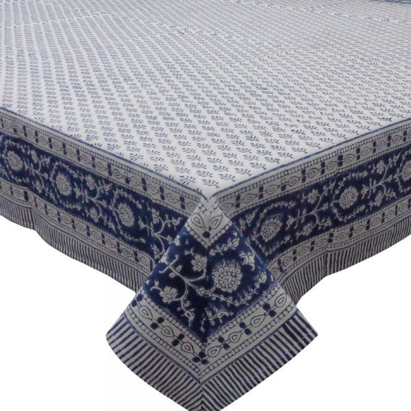 Neem Navy Blue Tablecloth 150 x 220 cm