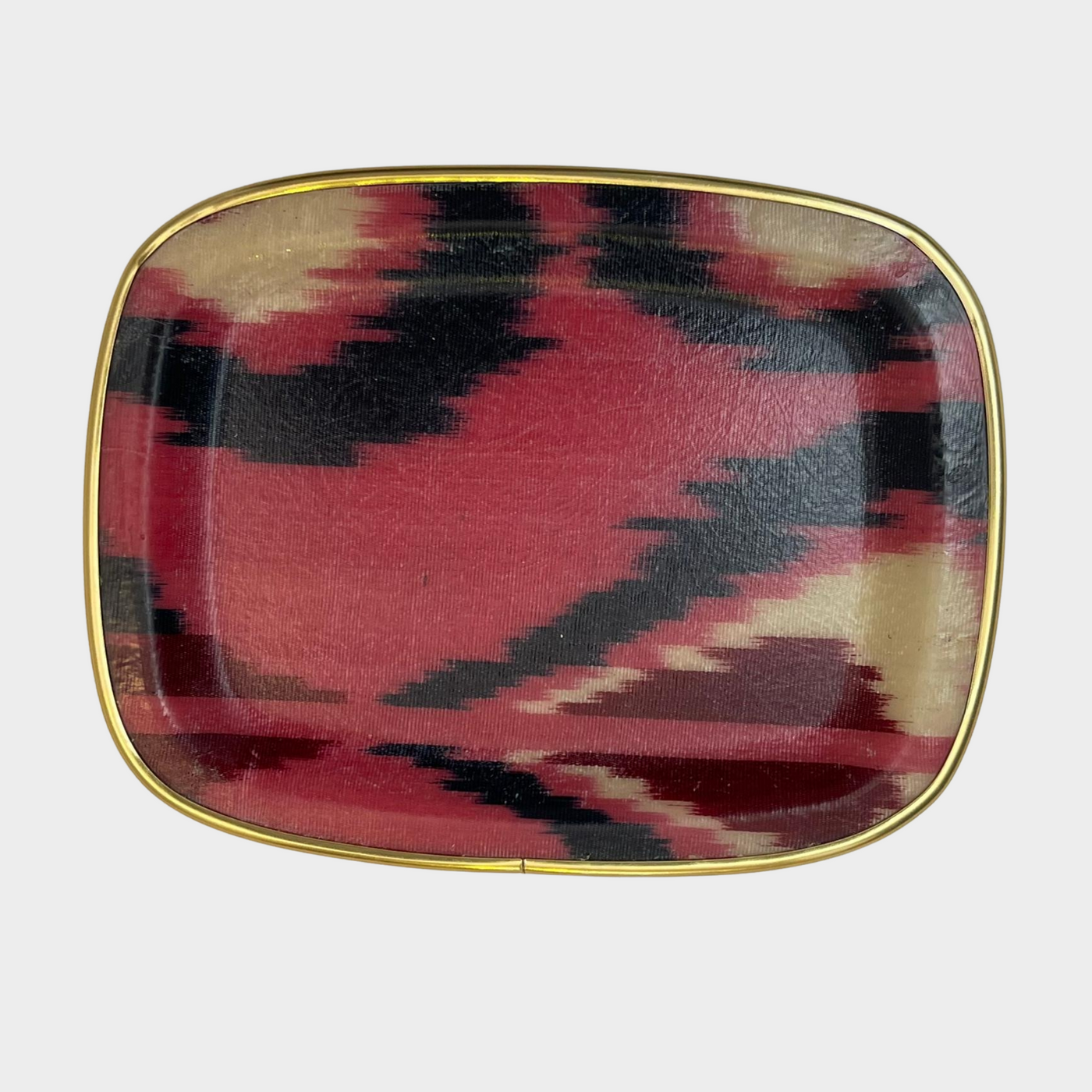 Small Silk Ikat Tray