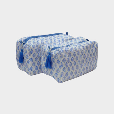 Blue Wash Bag