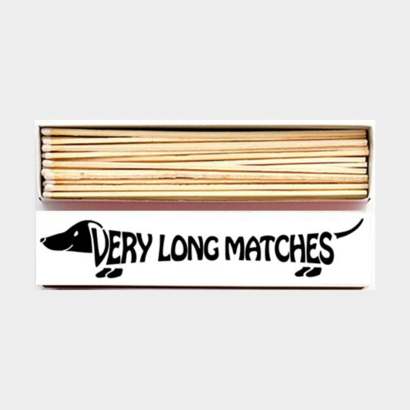 Extra Long Dachshund Matches Box