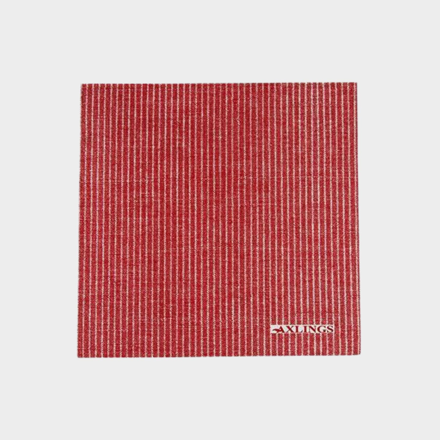 Red Striped Paper Napkins