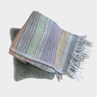 Ocean Stripe Throw