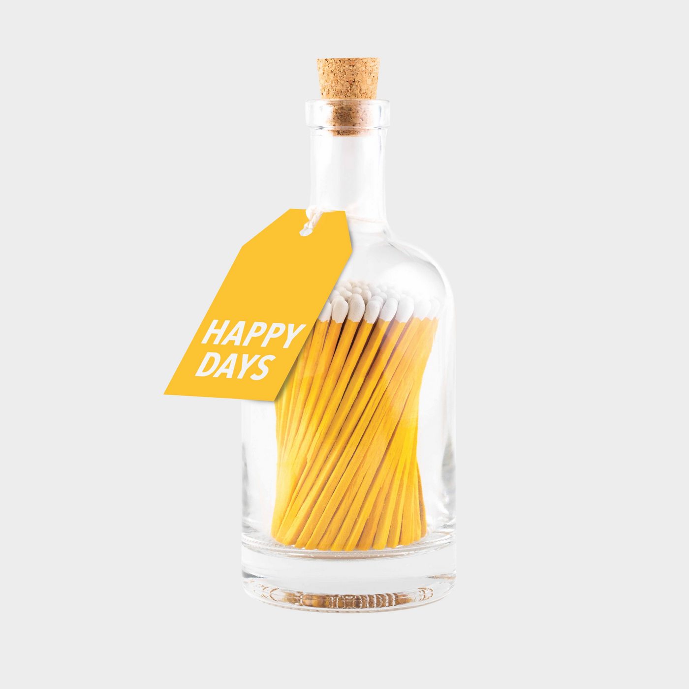 Yellow Happy Days Match Bottle