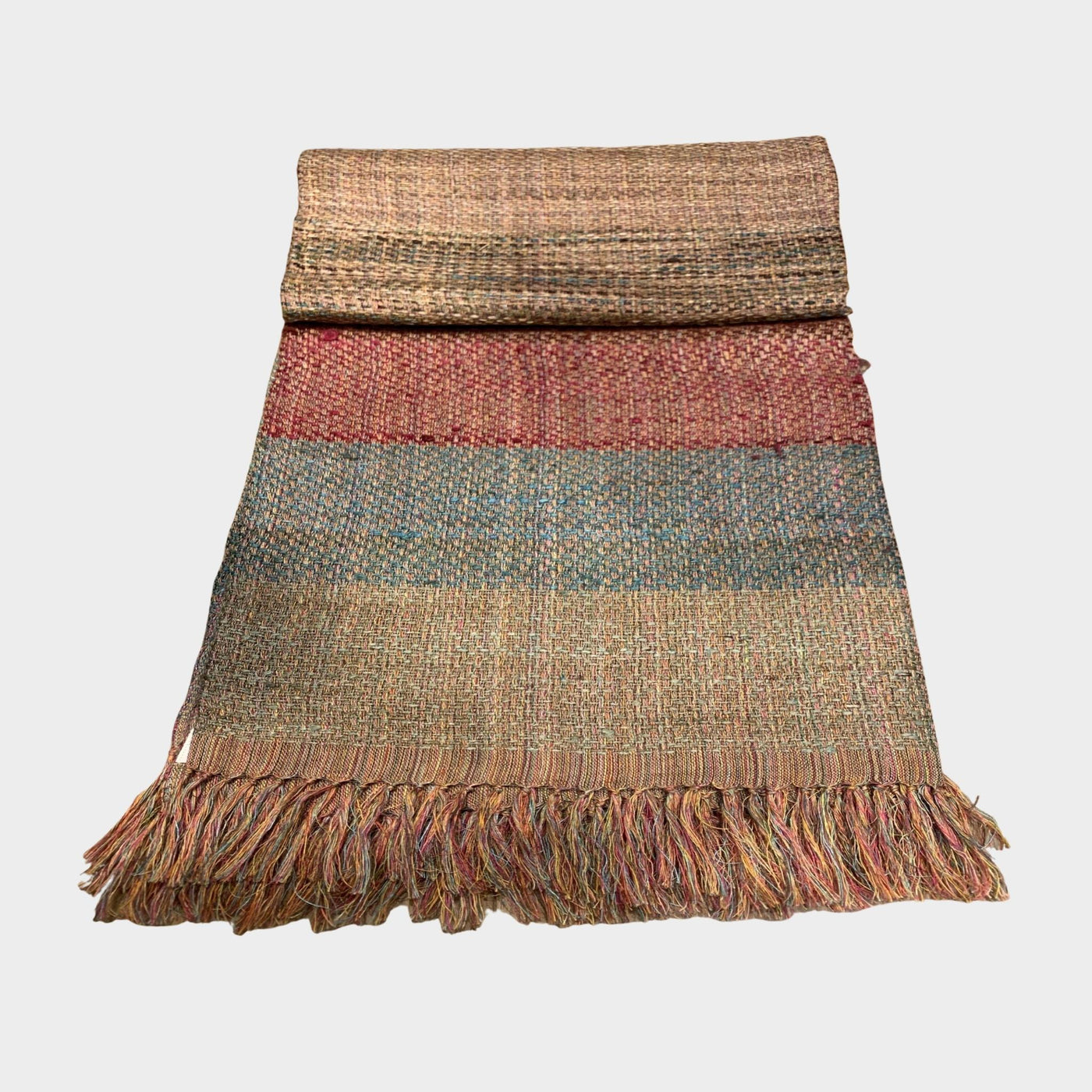 Multi Coloured Faded Throw