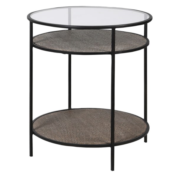 Black Side Table