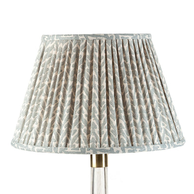 Gathered Lampshade Light Blue Rabanna