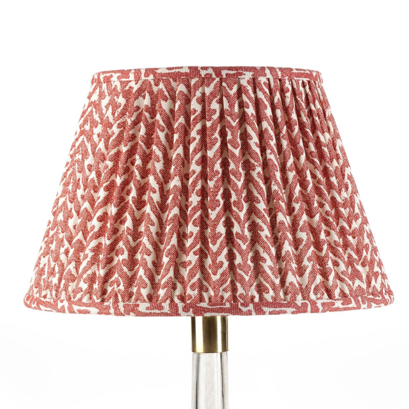 Gathered Lampshade Red Rabanna