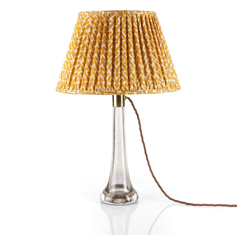 Gathered Lampshade Yellow Rabanna