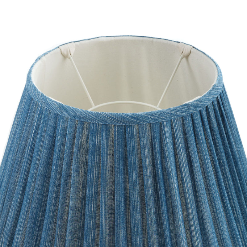 Gathered Lampshade Sacre Bleu