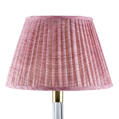 Gathered Lampshade Pink Wave