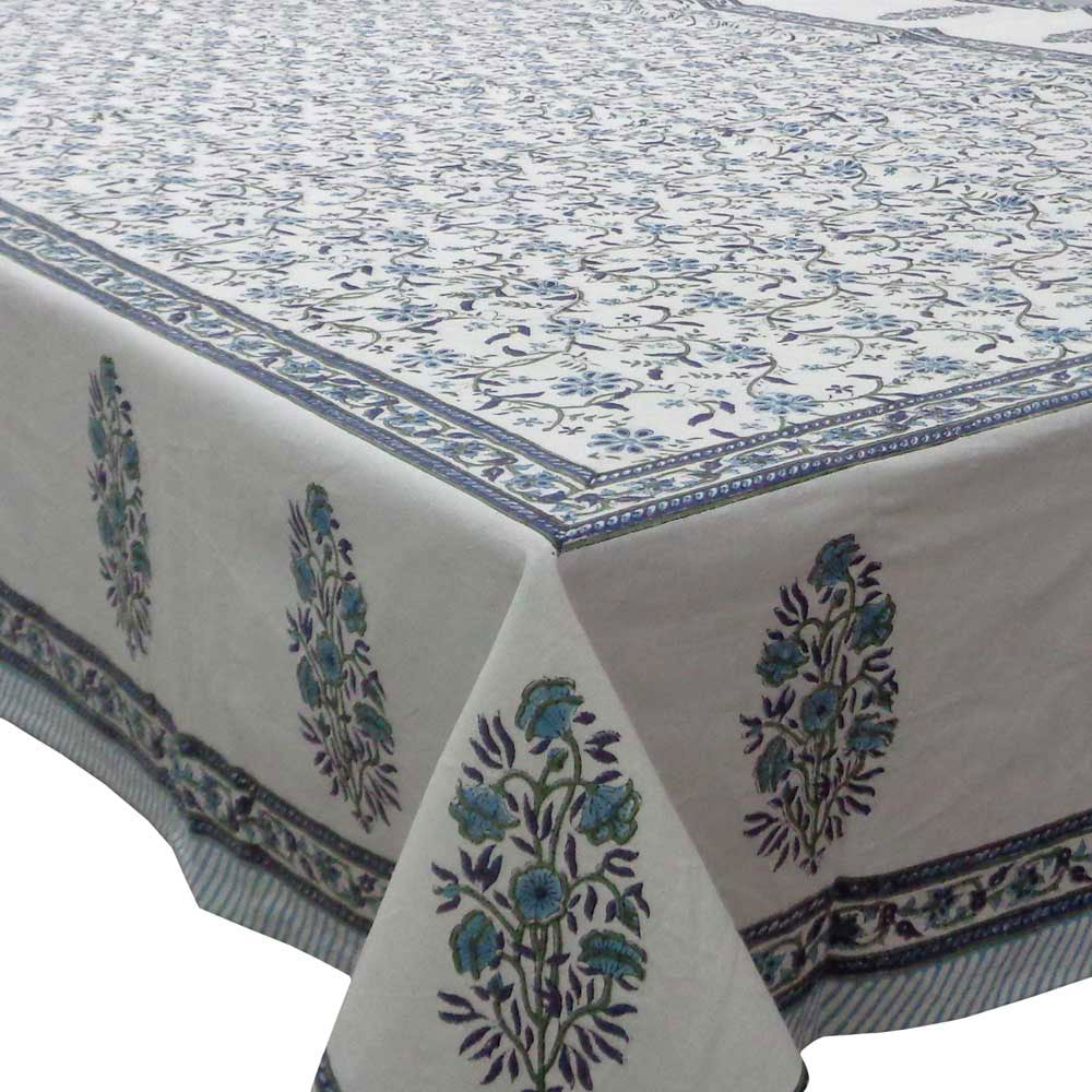 Tablecloth 180 x 340cm - Ragini Blue